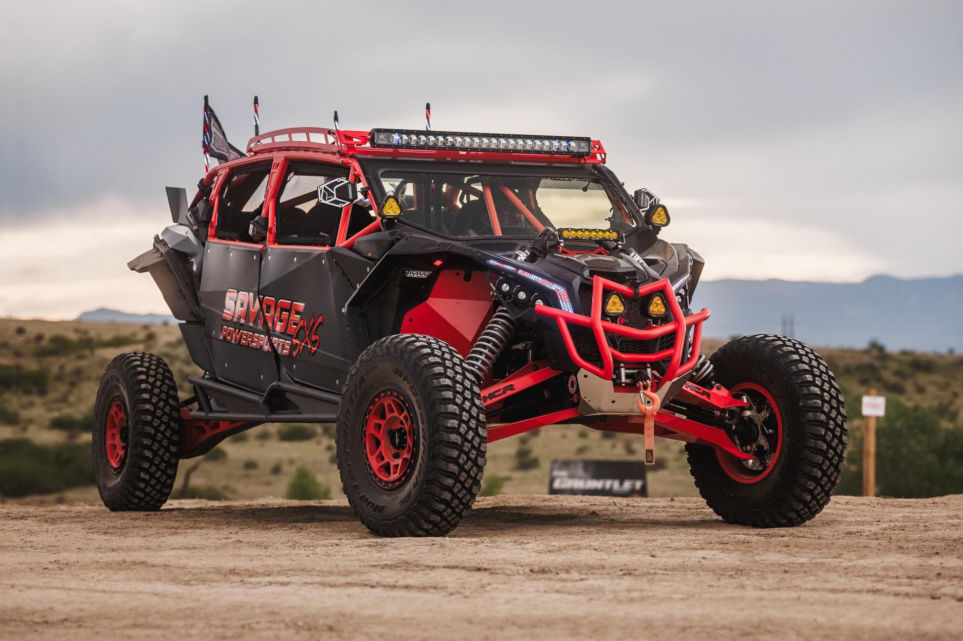 Custom Can-Am Maverick X3 built by Savage Powersports